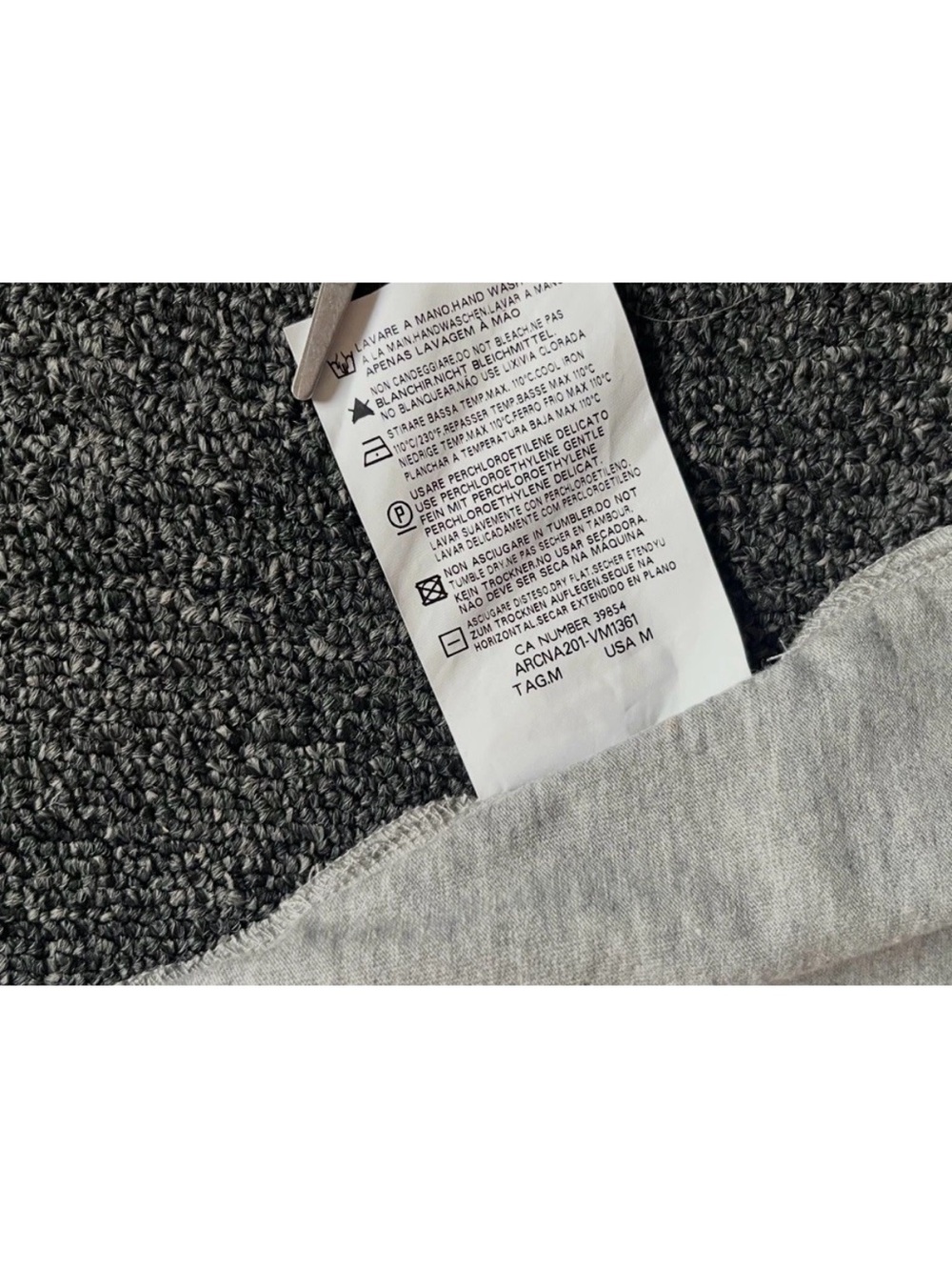 RED Valentino Grey Tulle Sleeveless Mini Dress Black Ruffle V-Neck Cotton Sz M - Picture 11 of 11